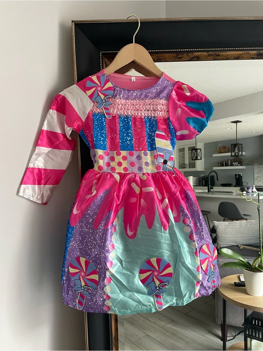 Rainbow Candy Princess Costume Dress Size Medium Sweet Candy Halloween Costume